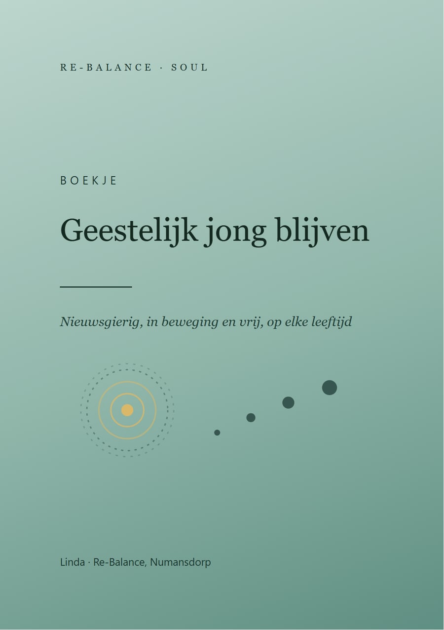 Omslag van het boekje Geestelijk jong blijven